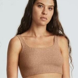 NWT Everlane Women Cozy Stretch Tank Wool Mix Size M